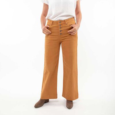 Pantalón Wide Leg Mujer Portman Club