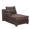 Sofá Seccional Innovamuebles Le Mans Doble Chaise XL 5 Cuerpos Café Envejecido