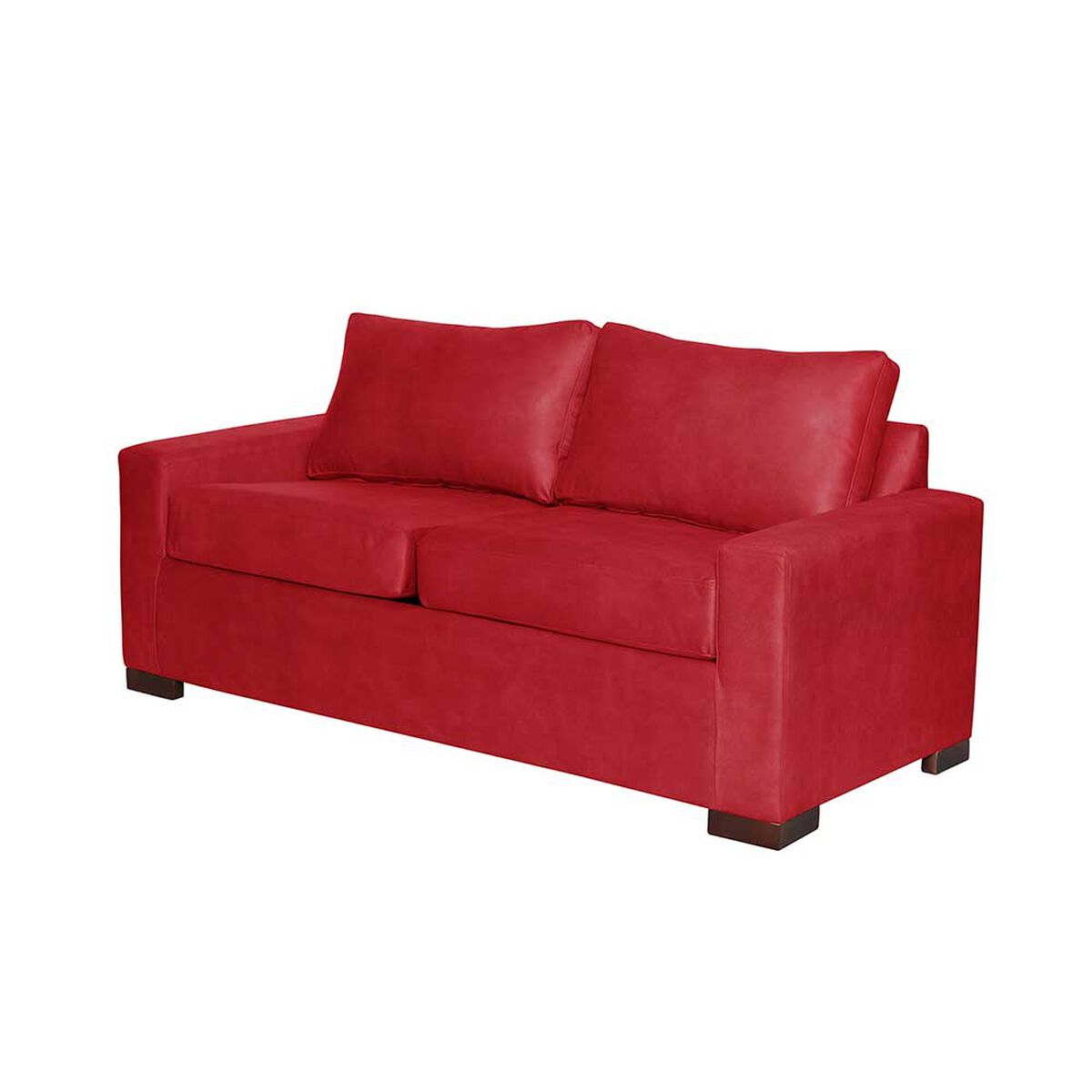 Sof&aacute; Latam Home Livorno 2 Cuerpos Rojo