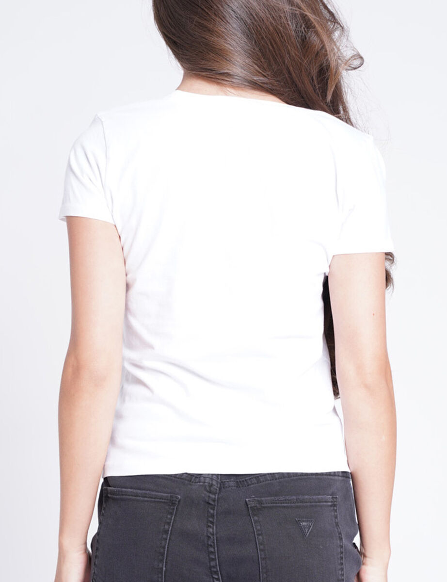 Polera de Algodón Mujer Guess