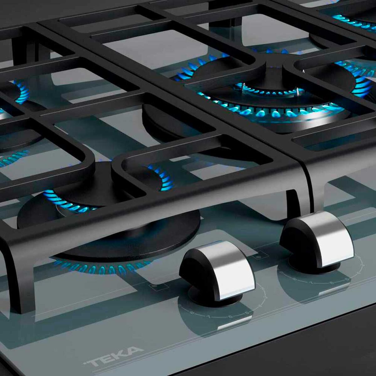 Encimera a Gas Teka GZC 75330 ST 5 Quemadores