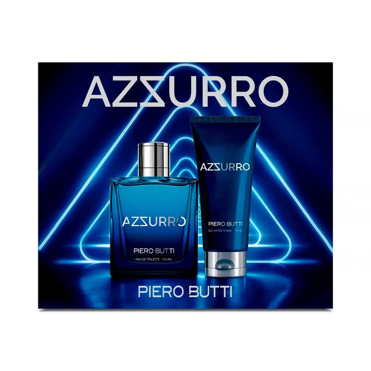 Set Perfume Piero Butti Hombre Azzurro EDT 100 ml + After Shave