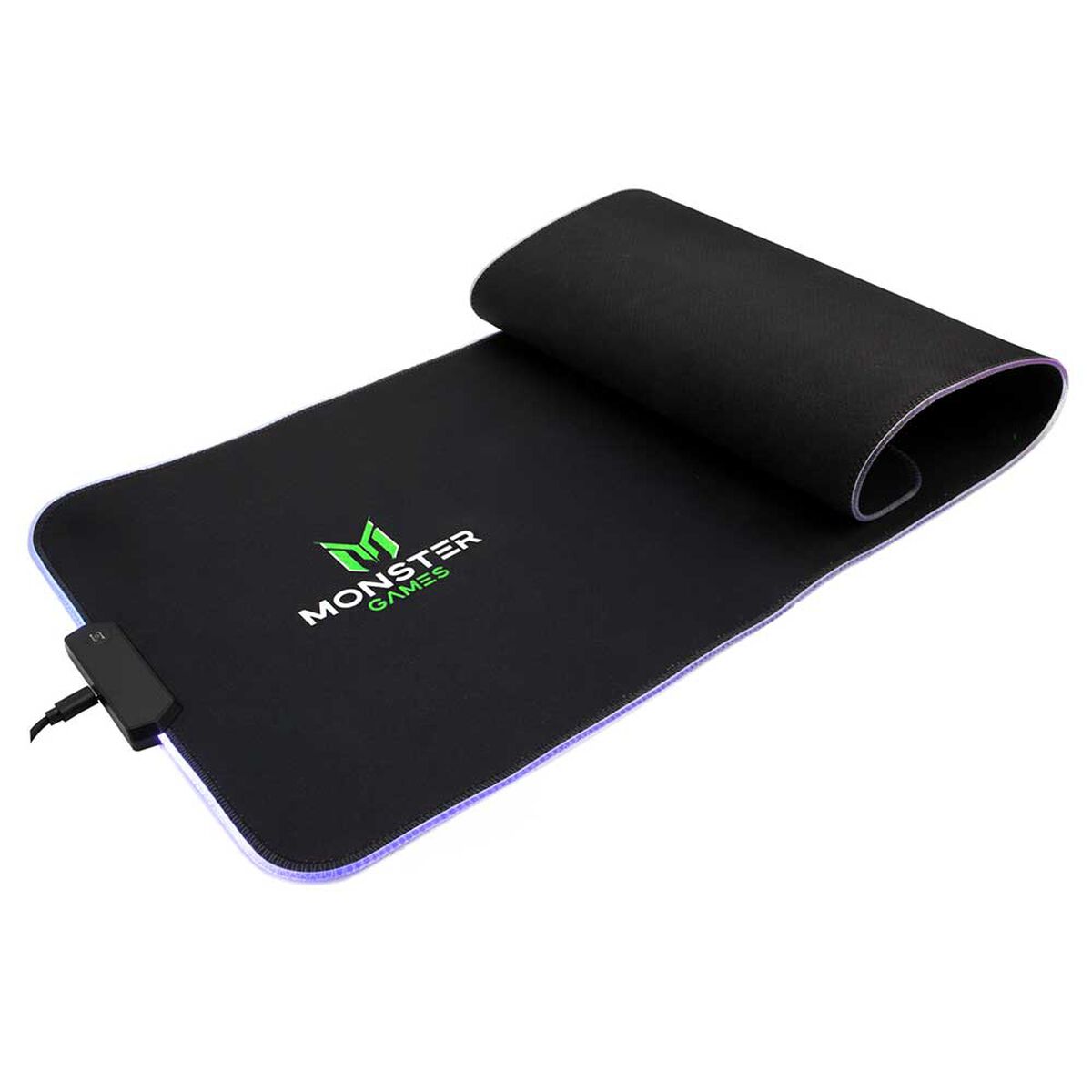 Mousepad Monster Games USB RGB Negro