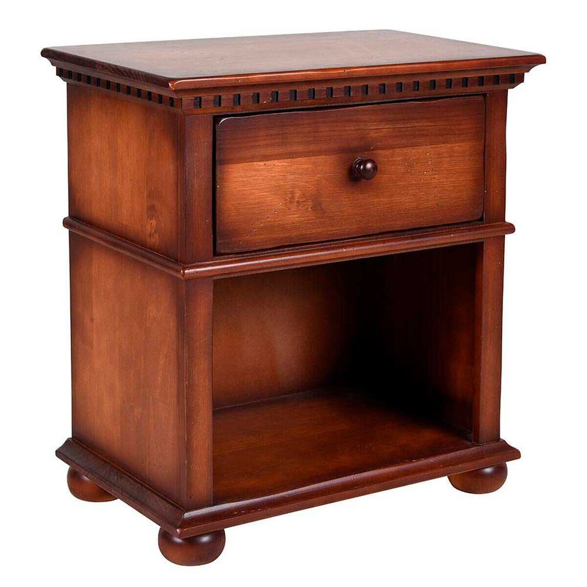 Respaldo 2 Plazas + 2 Veladores CIC Monterrey R&uacute;stico Chocolate