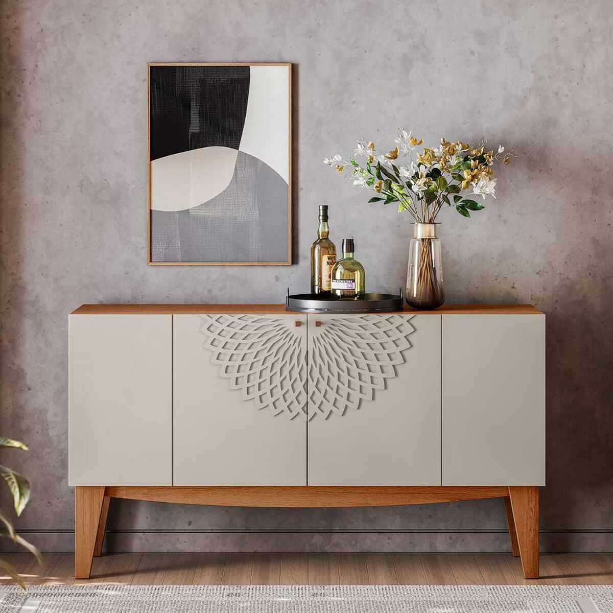 Buffet Exit Jade Matte Beige