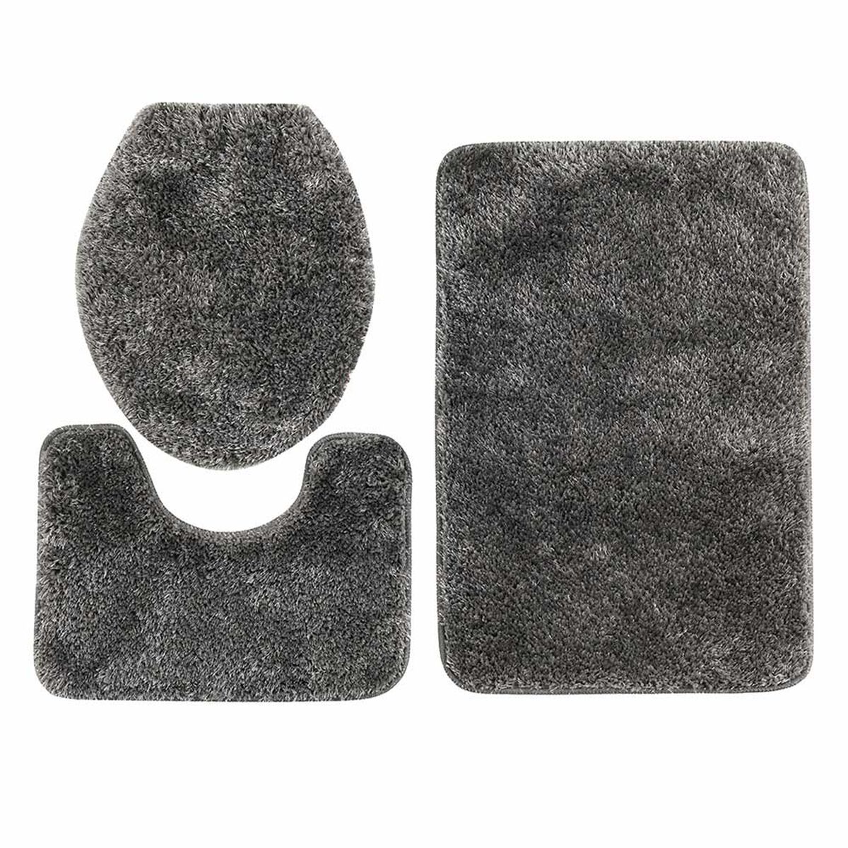Set 3 Accesorios de Baño Modalfo Bañomi Gris
