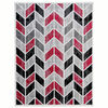 FRISE IDETEX RED CARVEDFLO 150*200
