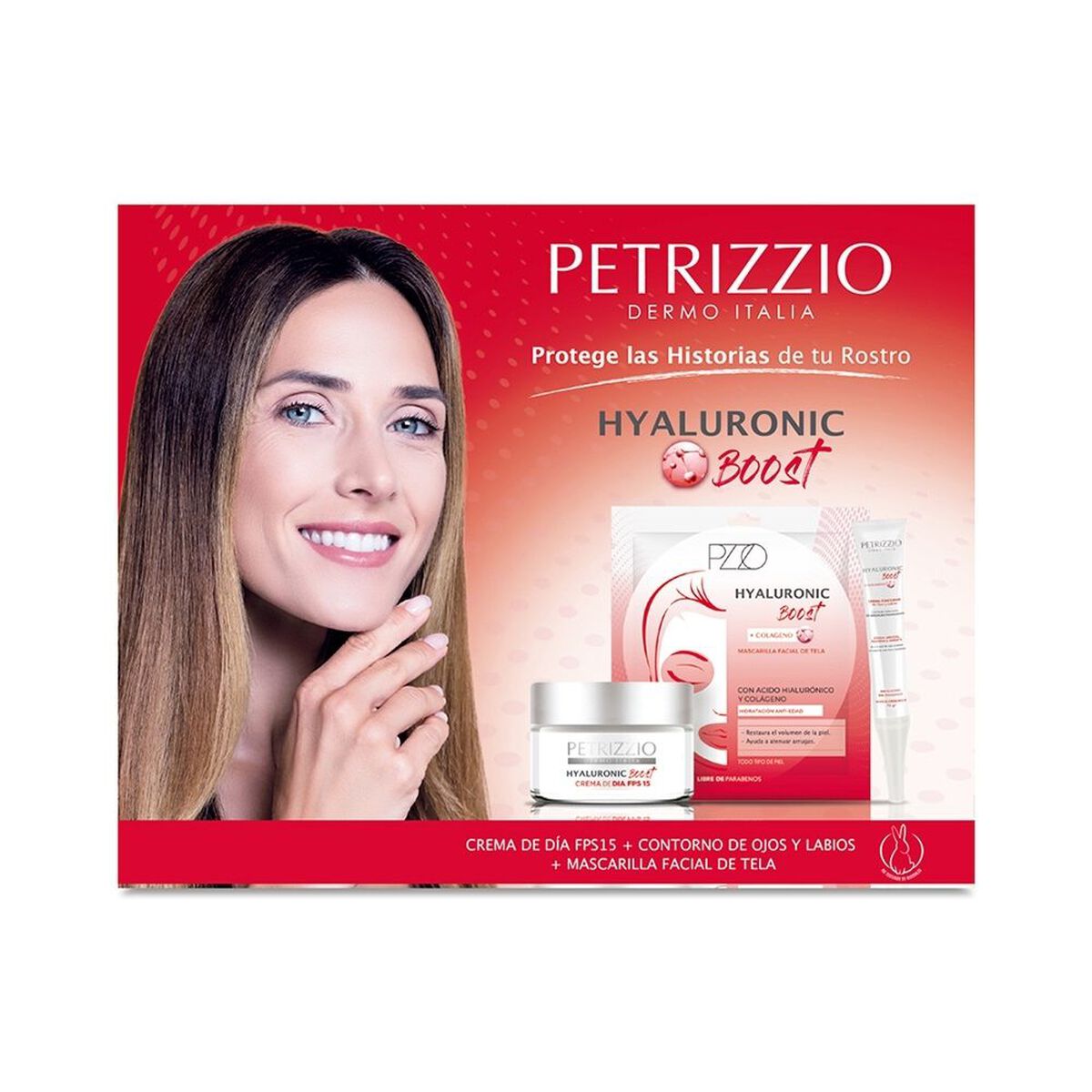 Tripack Hyaluronic Boost  Crema + Contorno + Mascarilla Petrizzio