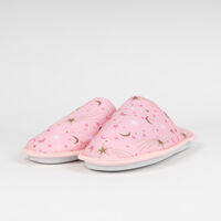Pantufla Estrella Mujer Icono Rosado