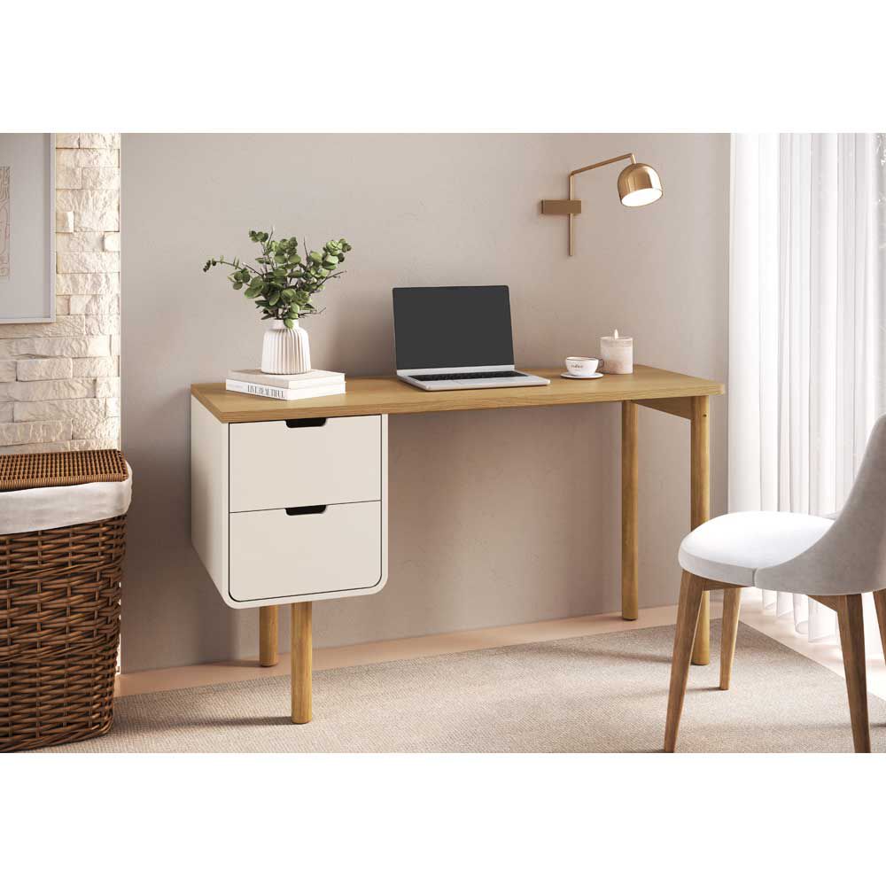 Escritorio Decocasa Aura Off White