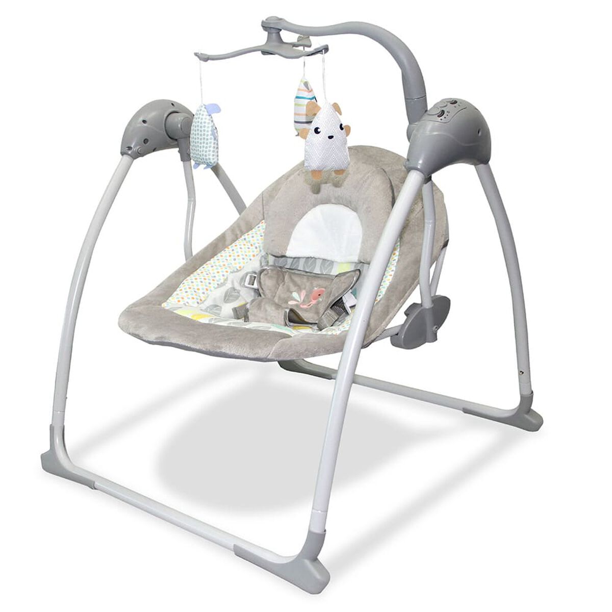 Silla Mecedora Electrónica con Móvil Gris