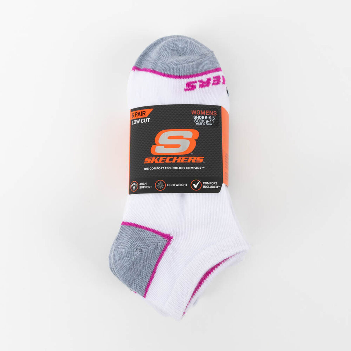 Pack 6 Calcetas Mujer Skechers