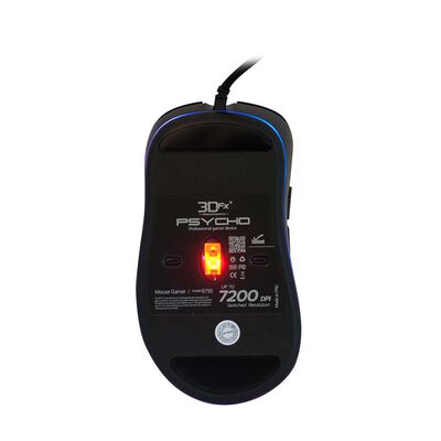 Imagen 2 del producto Mouse Gamer 3DFX Psycho Negro