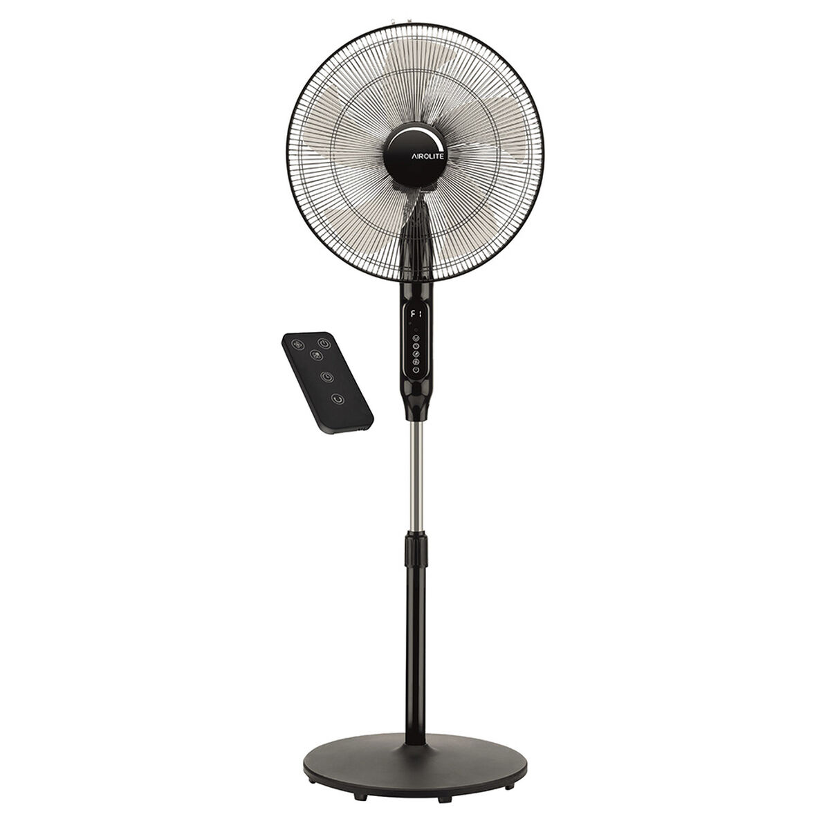 Ventilador Pedestal Airolite V16P8R Negro