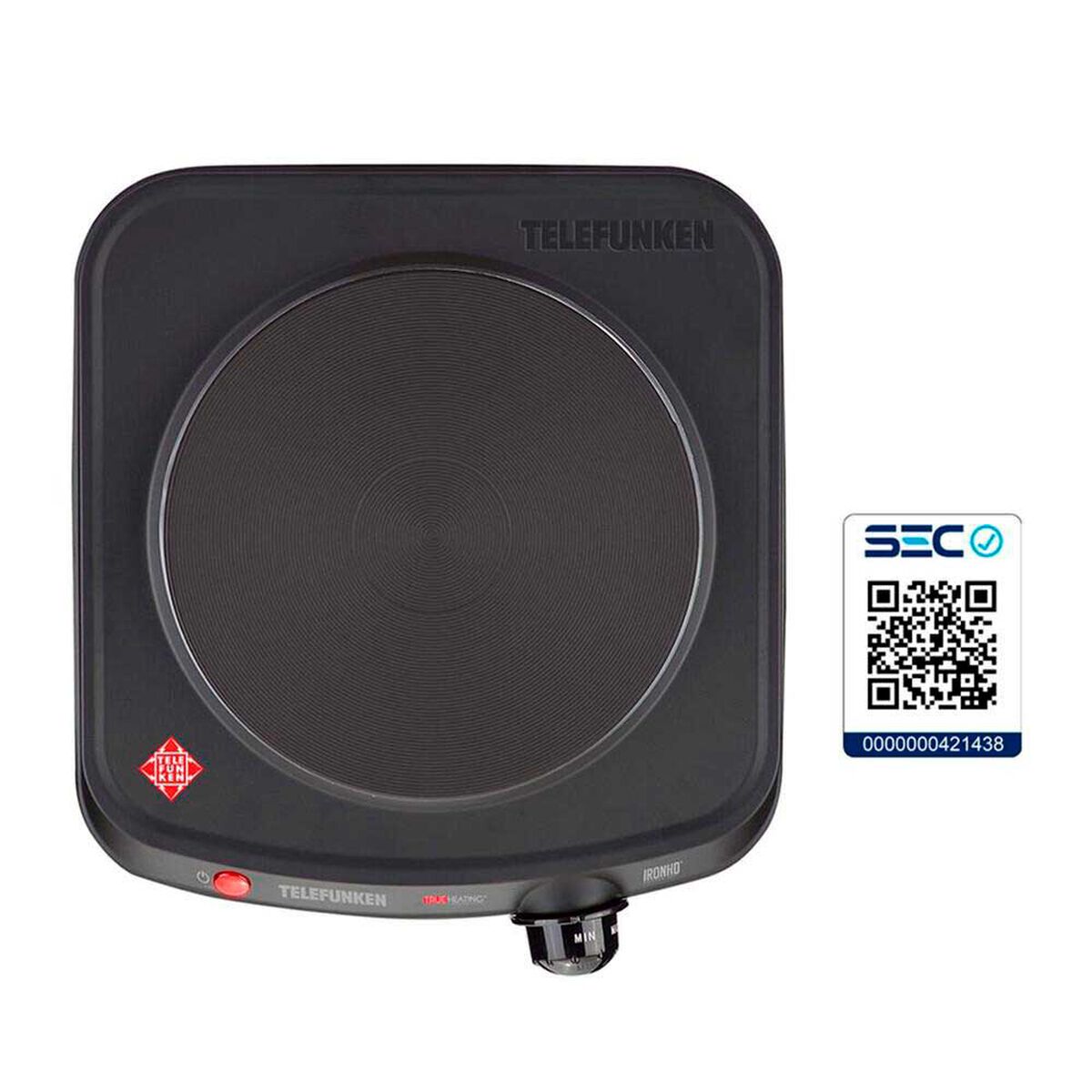 Cocinilla El&eacute;ctrica Telefunken Tf-Ae5500 1 Plato