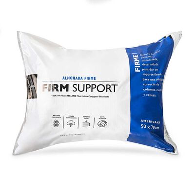 Imagen 1 del producto Almohada Cannon Microfibra Firme Comprimida 50 x 70 cm