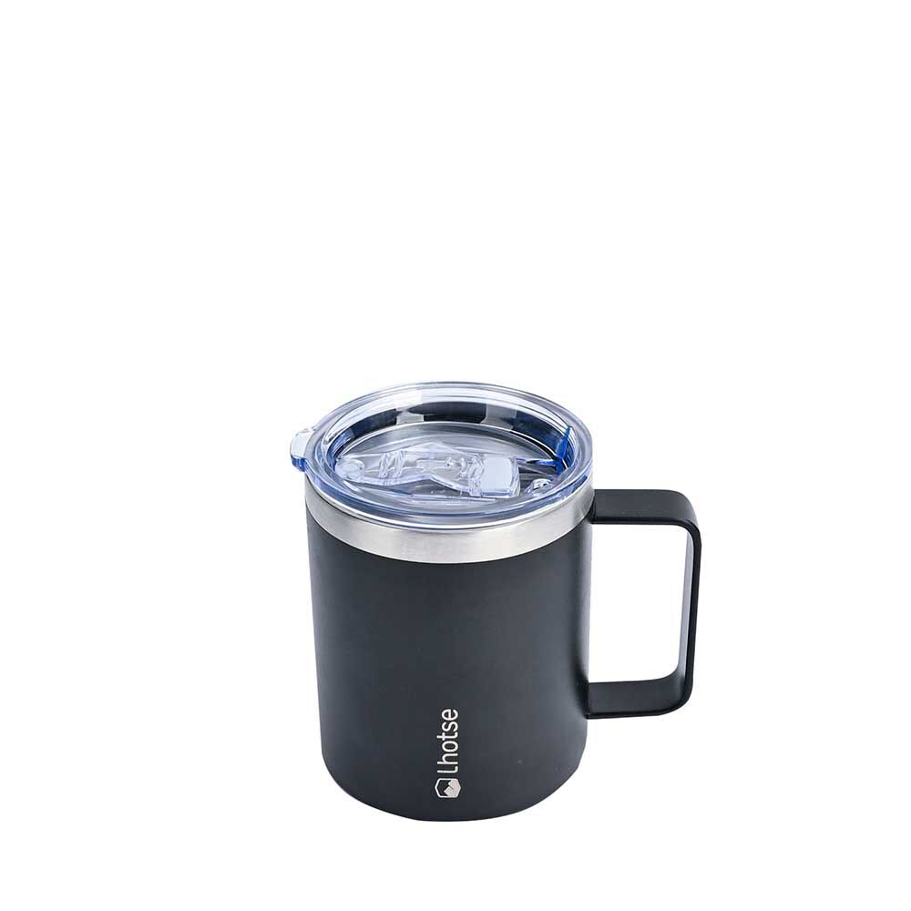 Taza Térmica Lhotse Camping 350 ml Negro