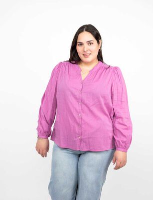 Imagen 1 del producto Blusa Manga Larga Mujer Extralindas Rosado