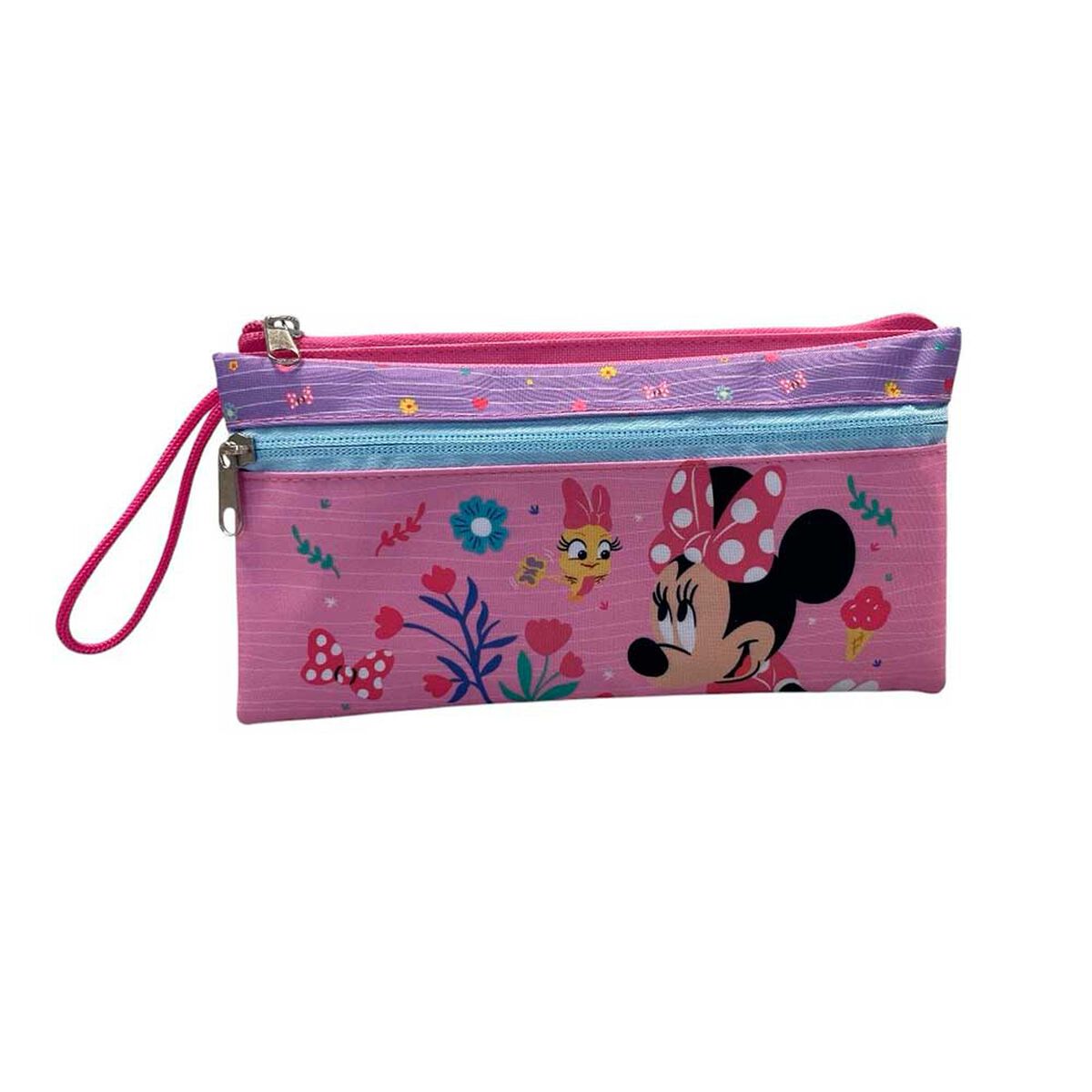 Estuche Doble Cierre Minnie 2 Diseños Surtido