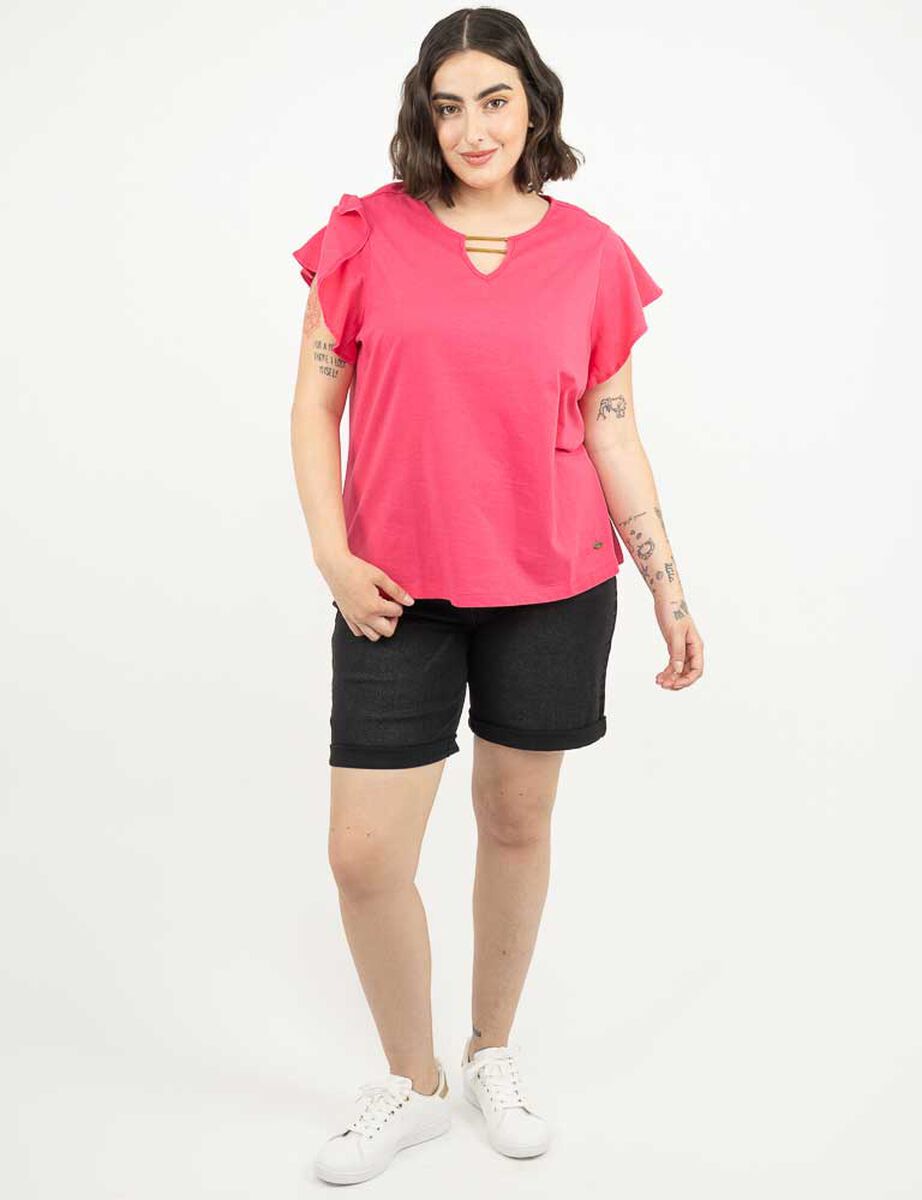Polera Manga Corta Mujer Extralindas