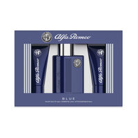 Set Perfume Hombre Alfa Romeo Blue Eau de Toilette 125 ml+Shower Gel 100 ml+After Shave Balm 100 ml
