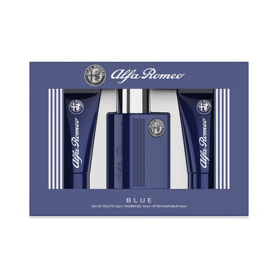 Imagen 1 del producto Set Perfume Hombre Alfa Romeo Blue Eau de Toilette 125 ml+Shower Gel 100 ml+After Shave Balm 100 ml