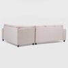 Sofá Seccional Derecho Living Factory Dubai 5 Cuerpos Beige