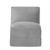 Sofá Cama Latam Home Velvet Bari 1 Cuerpo Gris