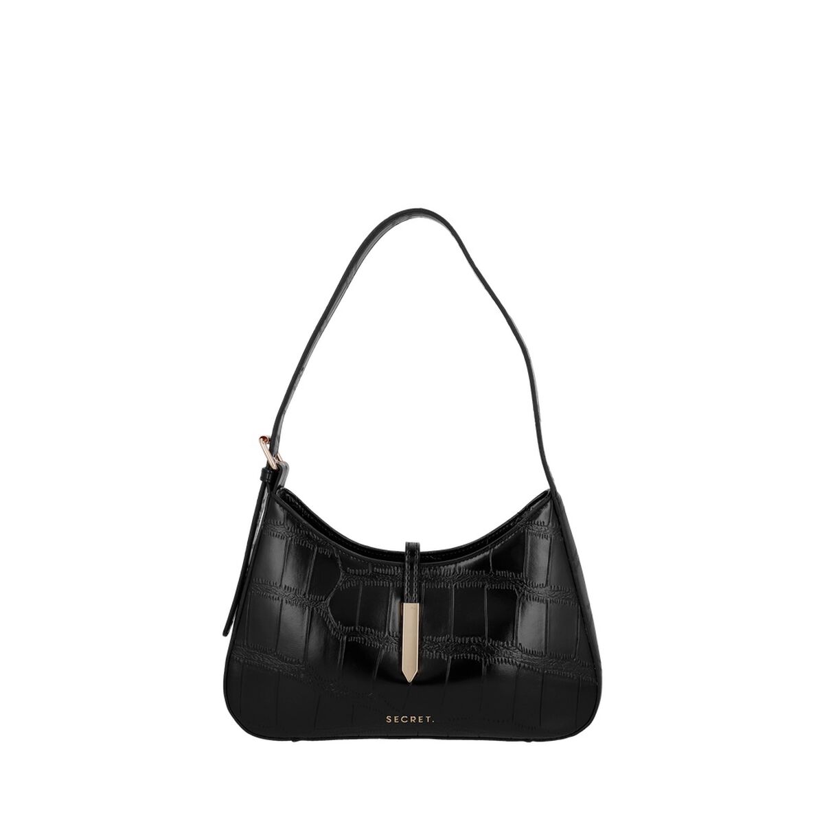 Cartera Bandolera Secret Monsaraz SC7 Peque&ntilde;a Negro