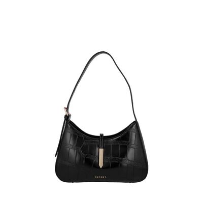 Cartera Bandolera Secret Monsaraz SC7 Peque&ntilde;a Negro