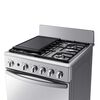 Cocina a Gas Samsung NX24BG57413SZS 4 Quemadores