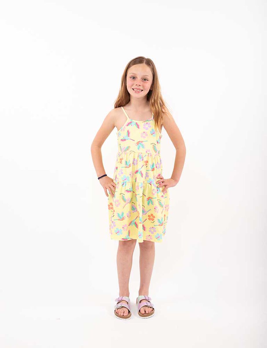 Vestido de Algodón Niña Chess