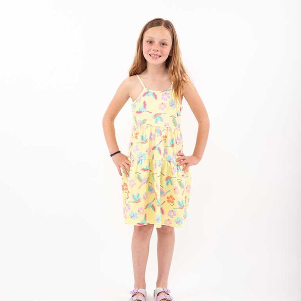 Vestido de Algodón Niña Chess