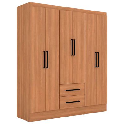 Imagen 2 del producto Clóset Roca Ámbar 6 Puertas 2 Cajones Canela