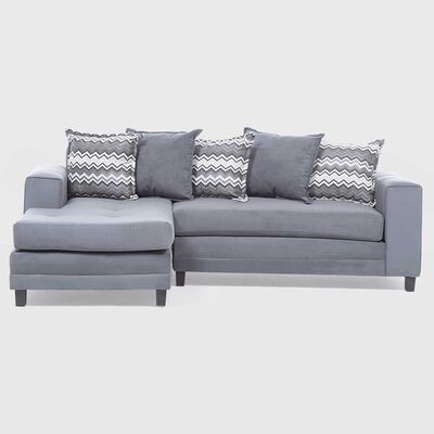 Imagen 1 del producto Sofá Seccional Izquierdo Living Factory Milan 3 Cuerpos Gris