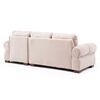 Sof&aacute; Seccional Living Factory Oregon 4 Cuerpos Beige