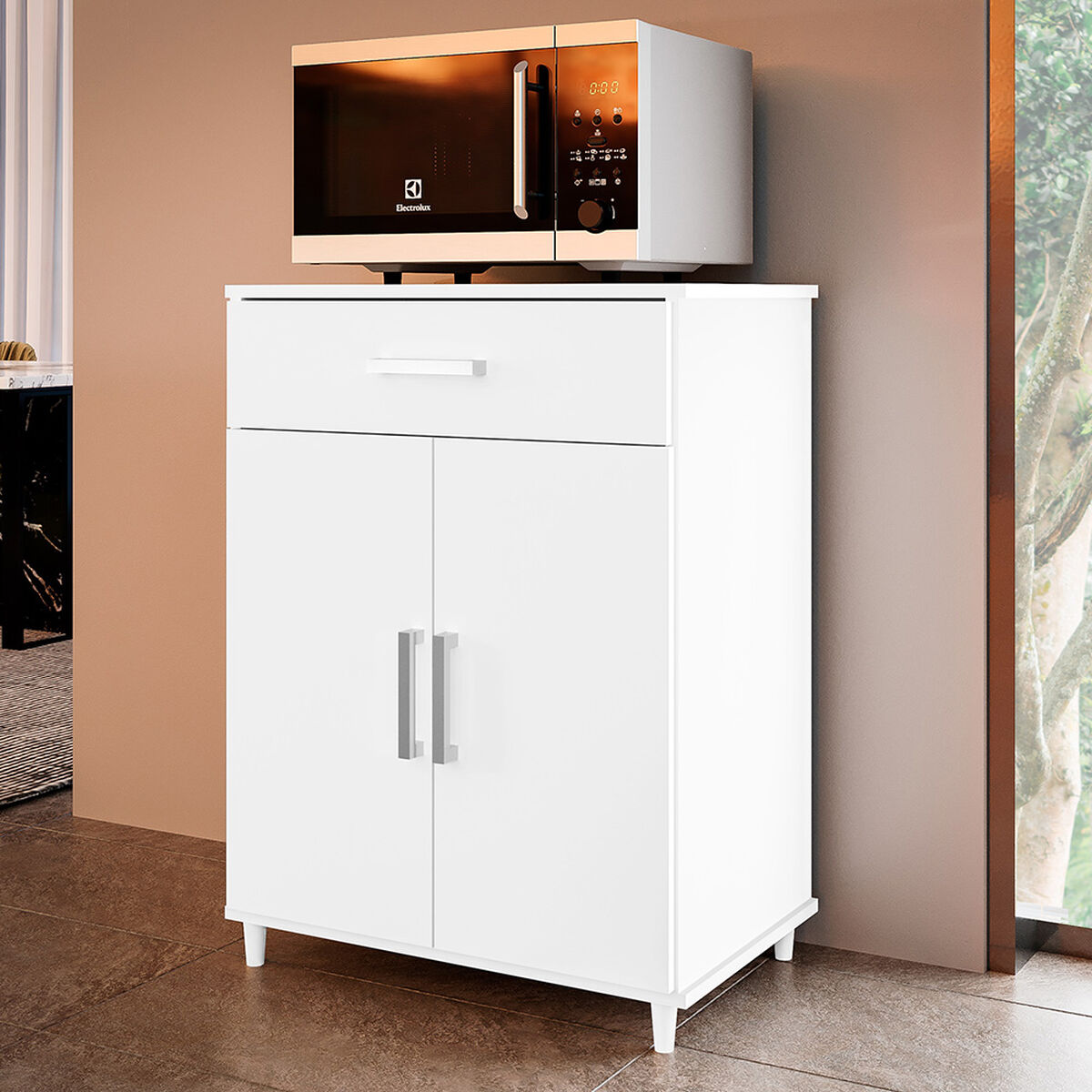 Mueble para Microondas Casanova Kellen 1 Cajón
