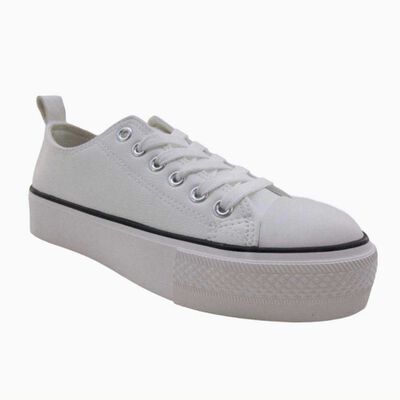 Imagen 1 del producto Zapatilla Urbana Niña Mila Blanco, Negro