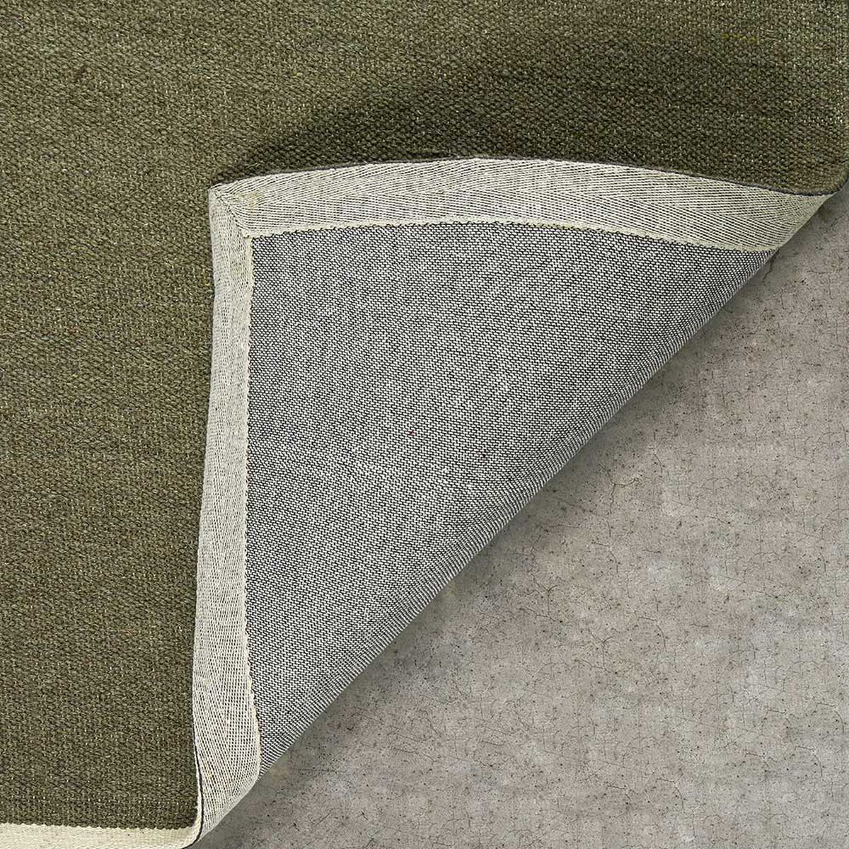 Alfombra Elements & Co Sage Lana Verde 220x290 cm