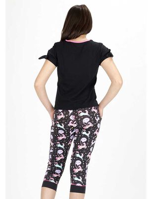 Imagen 2 del producto Pijama de Algodón Niña Kayser Negro