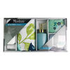 Set de Baño 6 Piezas Caja Mashini Flores Calipso