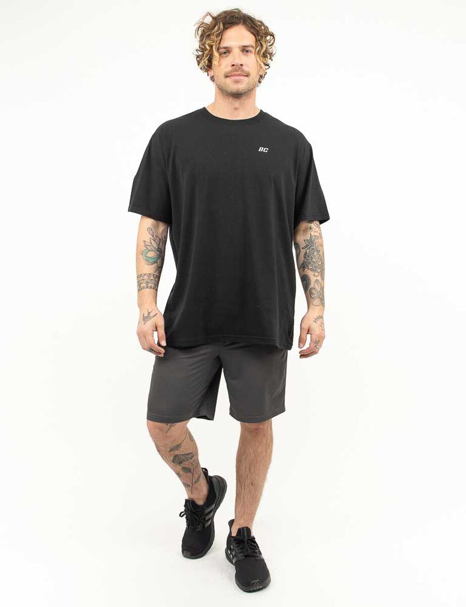 Polera Deportiva Hombre Black County