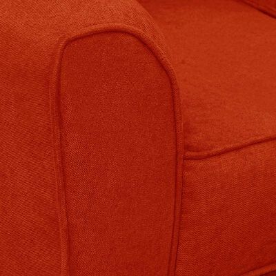 Imagen 2 del producto Juego de Living Elegant Detail Minesota Sofá 3 Cuerpos + Sofá 2 cuerpos + Sillón 1 Cuerpo Rojo