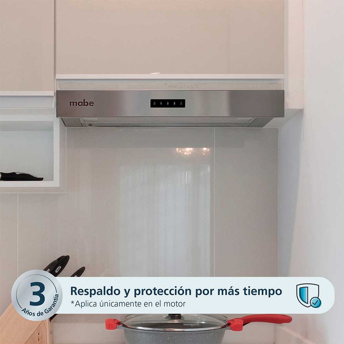 Campana de Pared Mabe CM6048PIX0 Inox