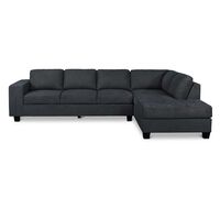 Sofá Seccional Derecho CIC Tamesis 4 Cuerpos Gris