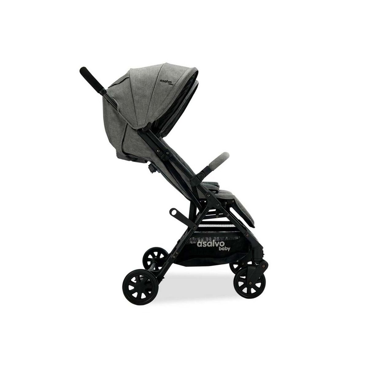 Coche Stroller Double Henry Grey Asalvo