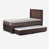 Cama Nido Rosen 1,5 Plazas New Style 6 + Respaldo Rachel