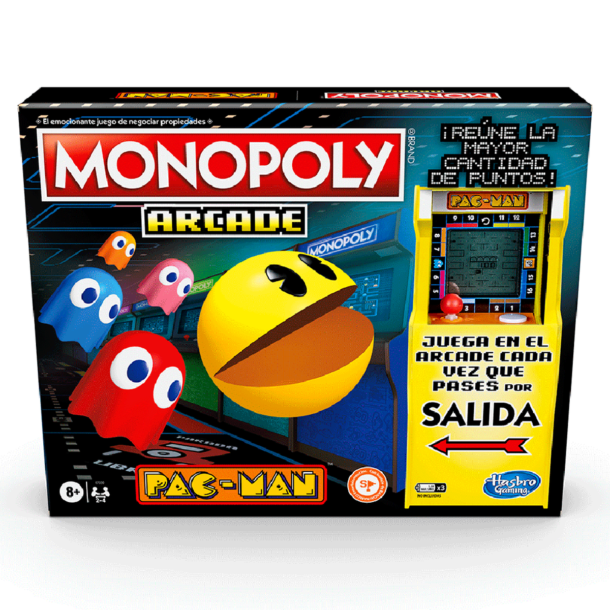 Juego Monopoly Arcade Pac-Man