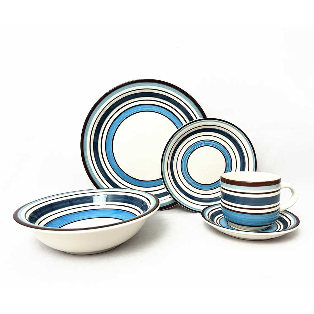 Juego de Vajilla Vitta Sarah 30 Piezas Azul