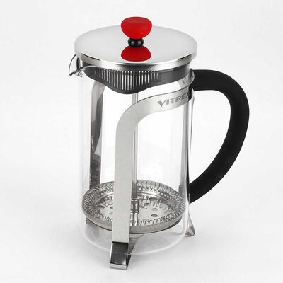 Imagen 1 del producto Cafetera de Vidrio Borosilicato Vitrex Chennai 600 ml